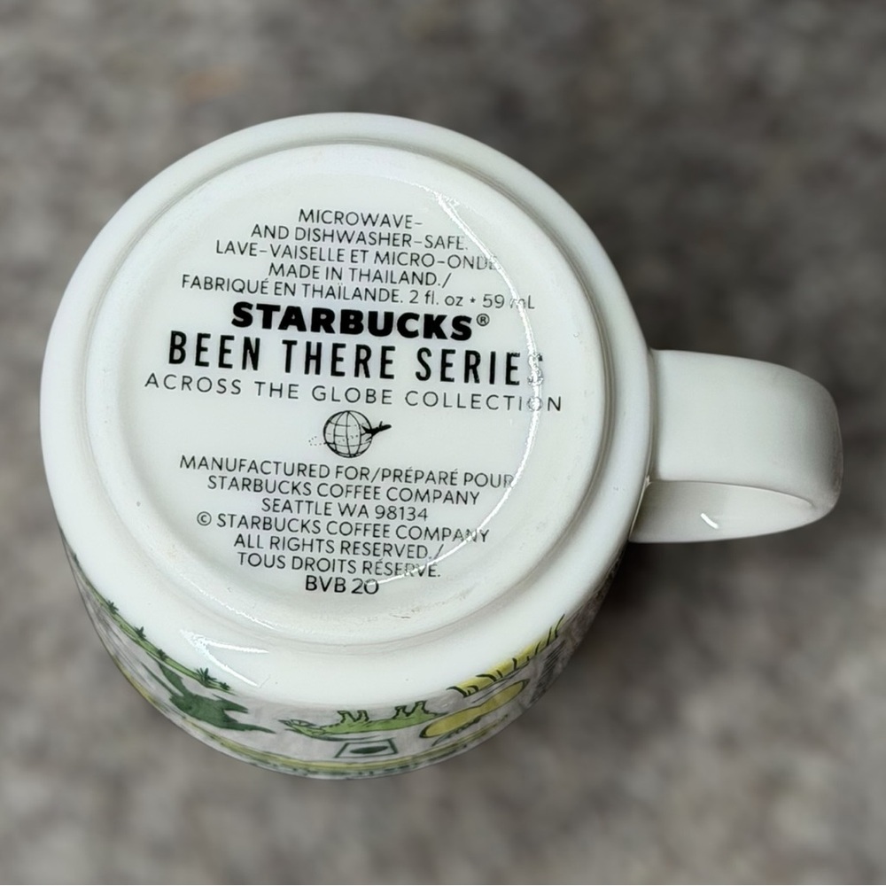 SOLD Starbucks Been There Series Washington Evergreen Espresso MUG 2oz TINY - Picture 8 of 8